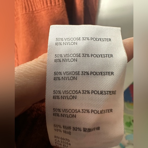 Free People Emmaline Long Sleeve Sweater Dress Cinnamon L Ptp 14 super stretchy - Picture 10 of 12